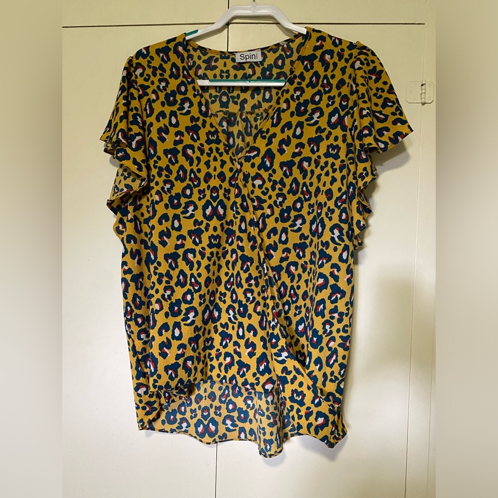 Yellow Spin Blouse